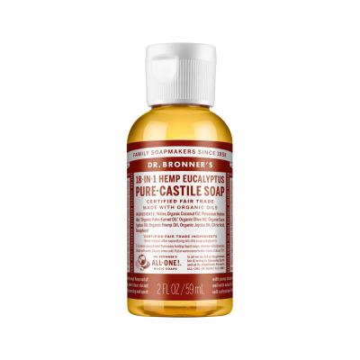 Dr. Bronner's Pure-Castile Soap Liquid (Hemp 18-in-1) Eucalyptus 59ml